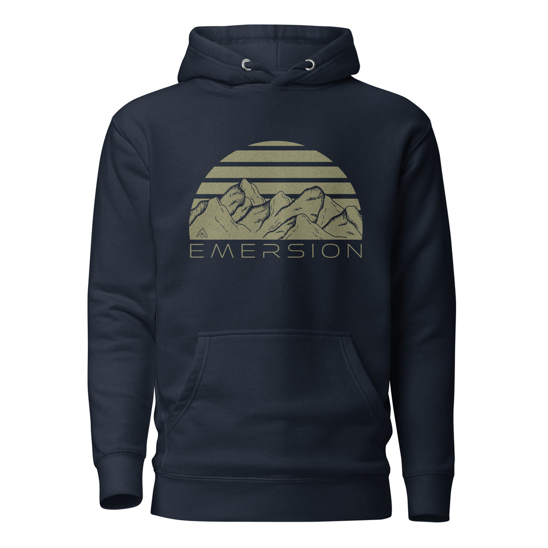 Mountain Sunset Fleece Hoodie