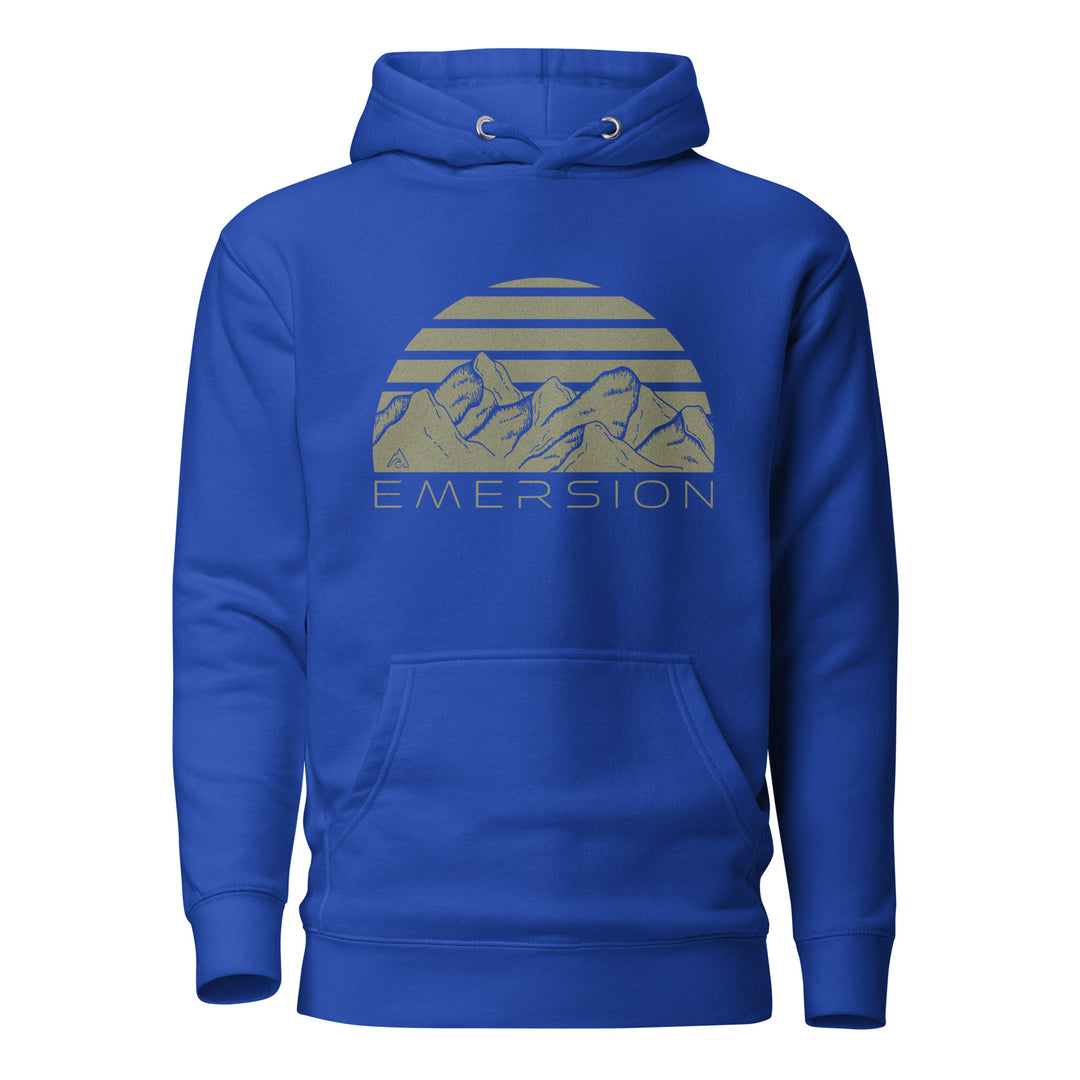 Mountain Sunset Fleece Hoodie