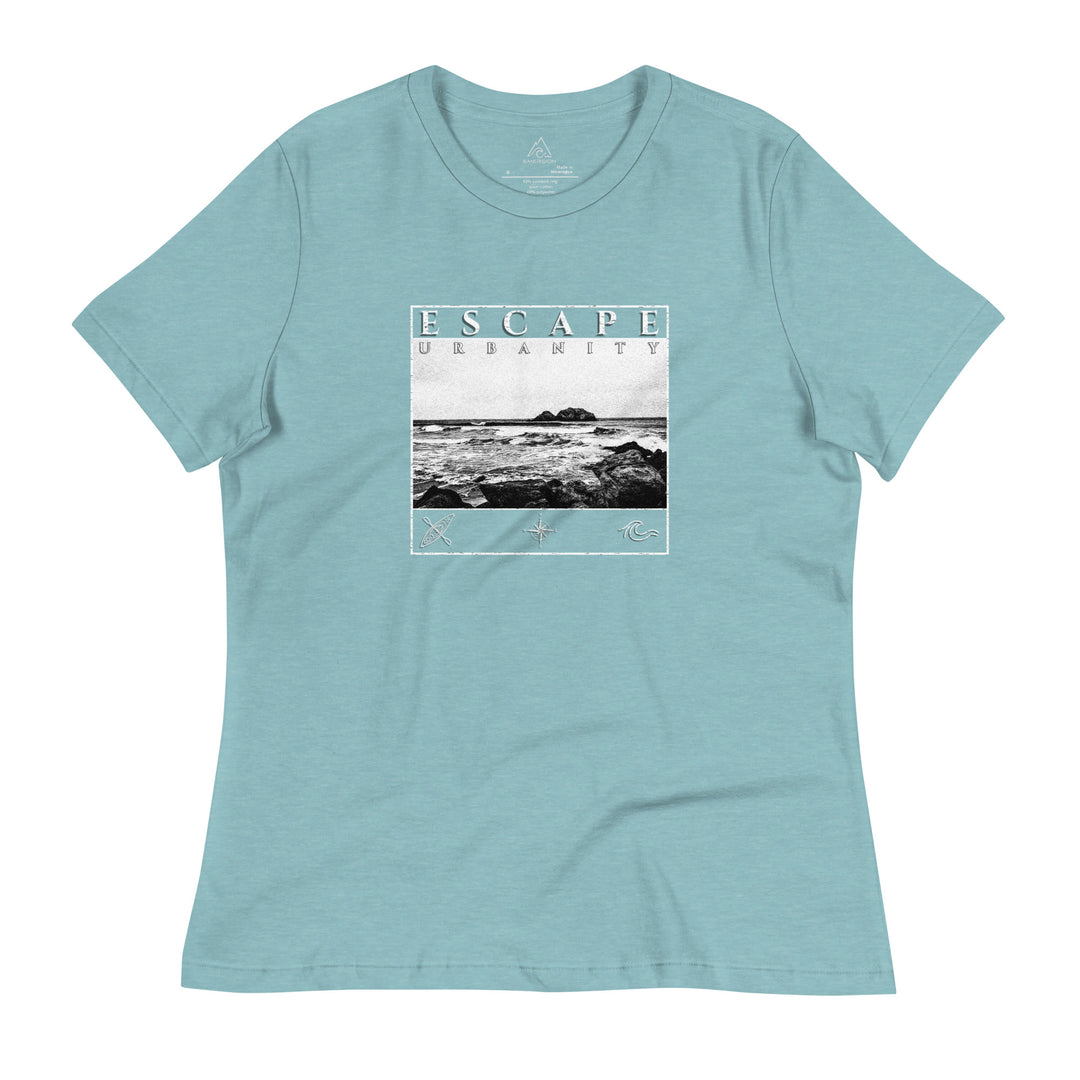 W's Escape Urbanity Ocean Relaxed Tee