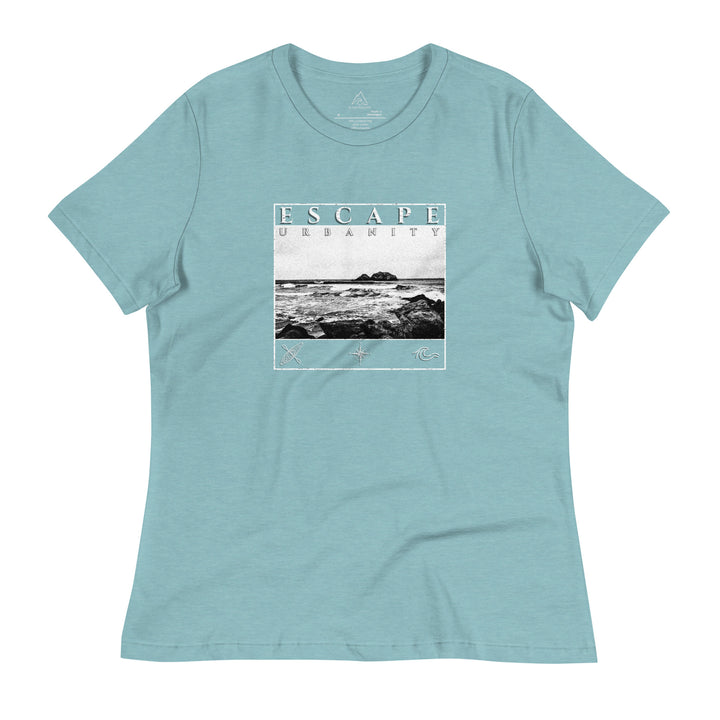 W's Escape Urbanity Ocean Relaxed Tee