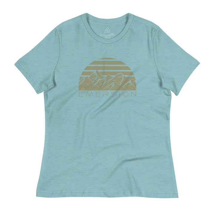 W's Mountain Sunset Relaxed Tee