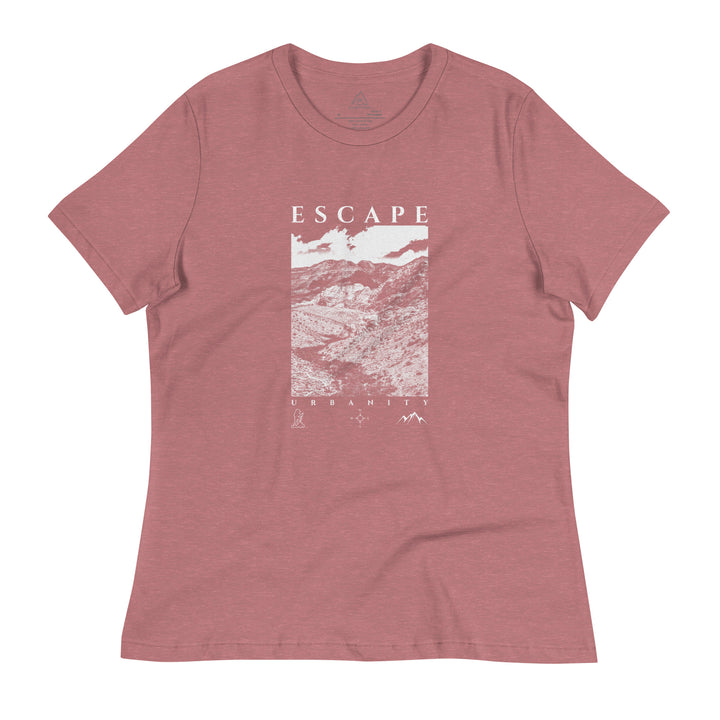 W's Escape Urbanity Red Rocks Relaxed Tee