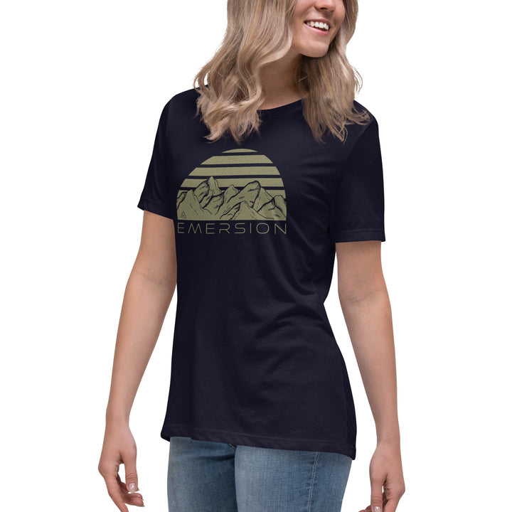 W's Mountain Sunset Relaxed Tee