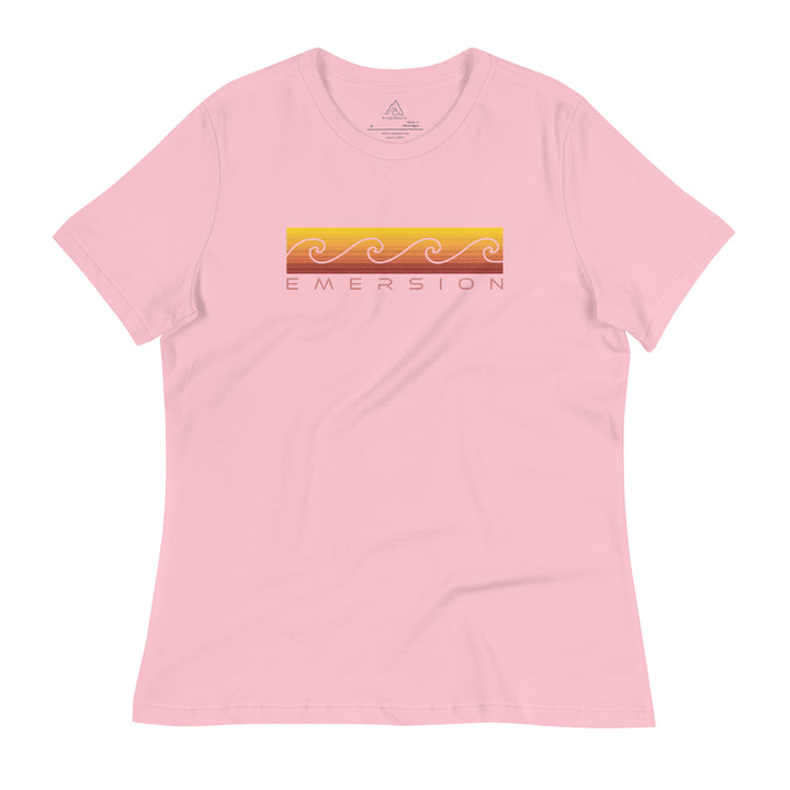 W's Sunset Waves Relaxed Tee